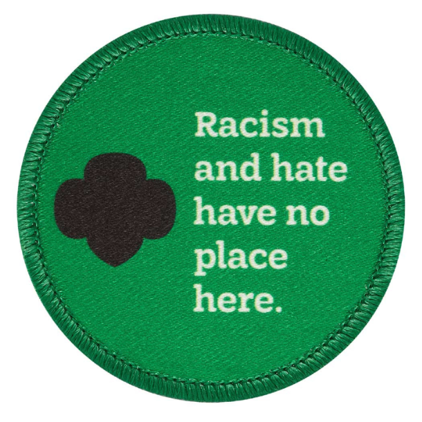 Girl Scout Anti-Racism patch